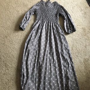 Long pattern dress